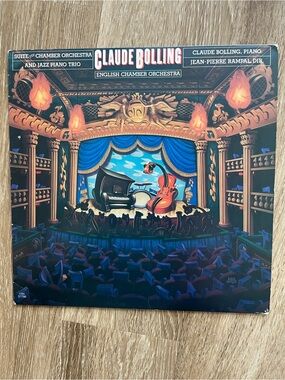 Claude Bolling English Chamber Orchestra Vinyl Album - Colorful Theatre Artwork